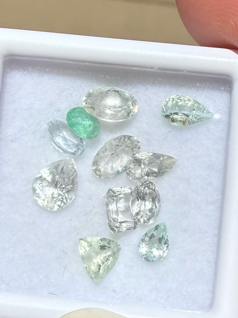 Beryl Loose Natural Gemstones Parcel Bundle Lot - Picture 8 of 17